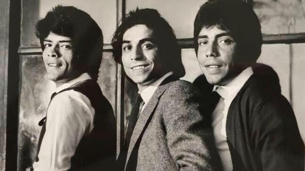 Juan, José y Enrique, el primer trío de Los Chunguitos.