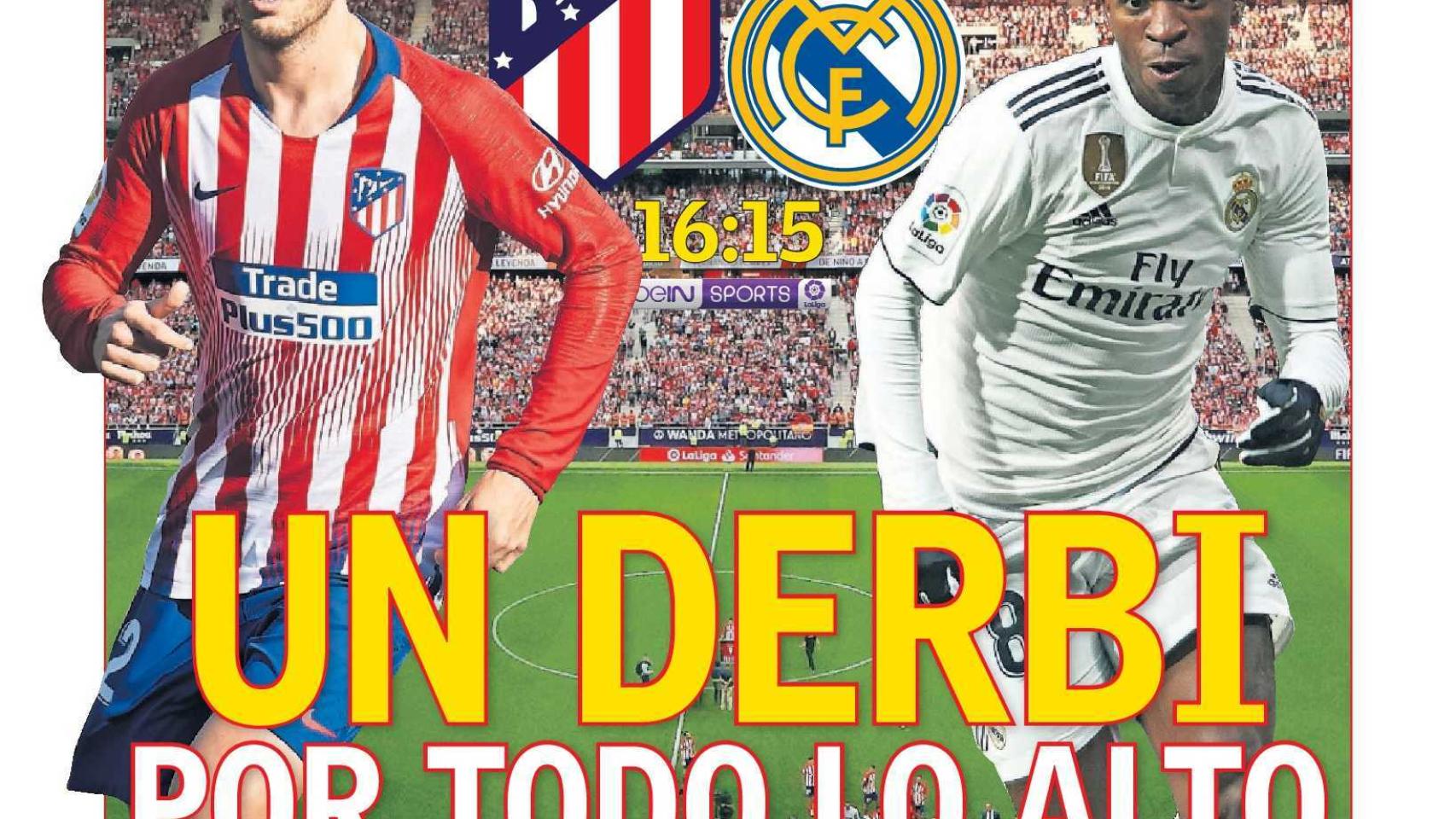 La portada del diario AS (09/02/2019)