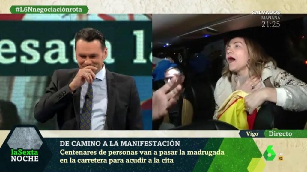 “Tengo ganas de macharcarlo”: Una fan de Marhuenda carga contra Iñaki López