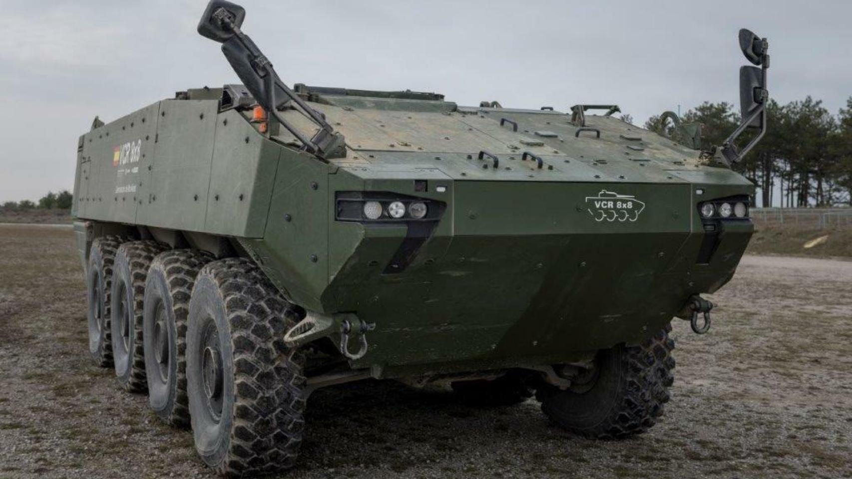 Vehículo 8x8, los nuevos dragones del Ejército de Tierra.