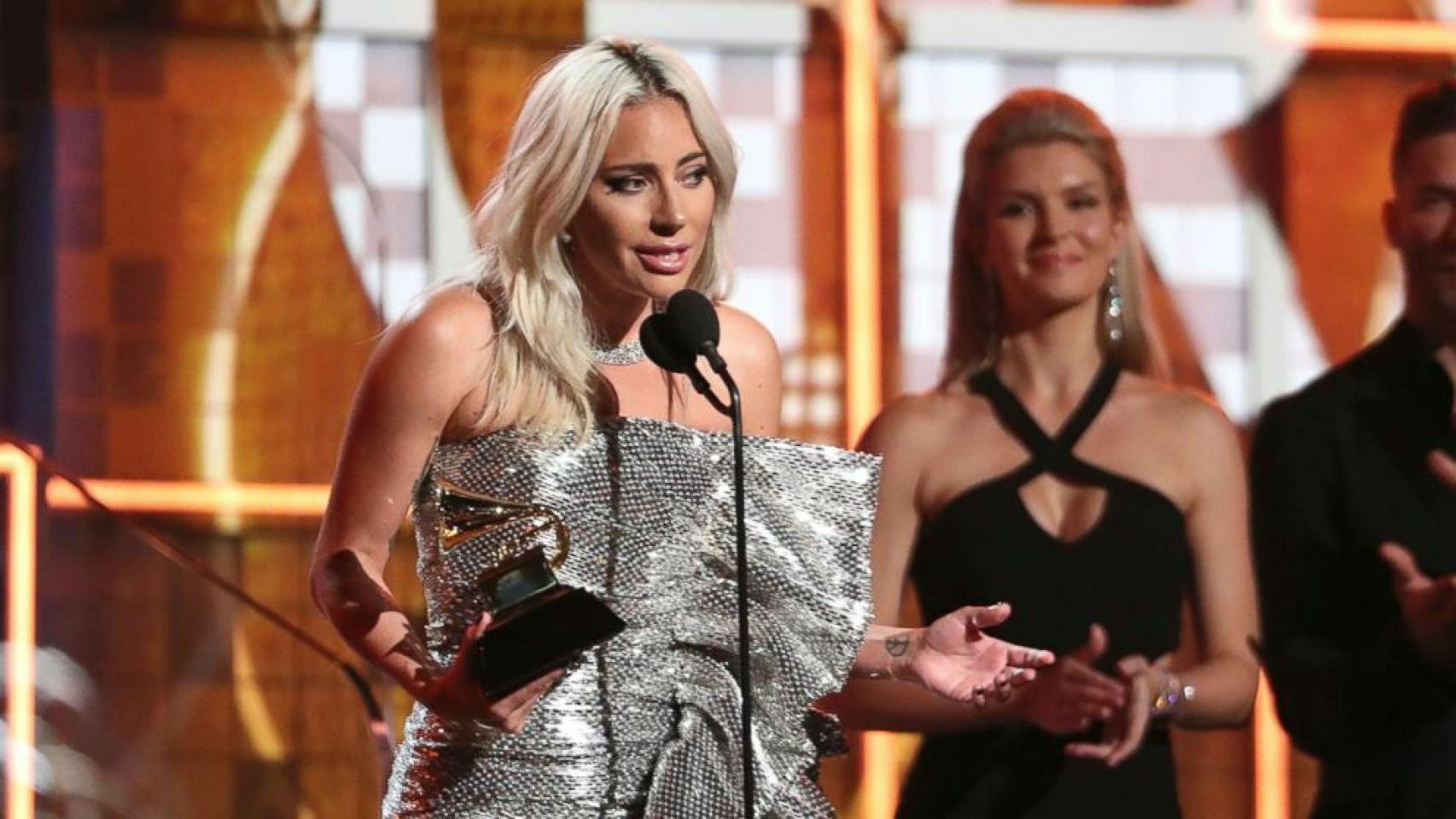 Lady Gaga en los Grammy.