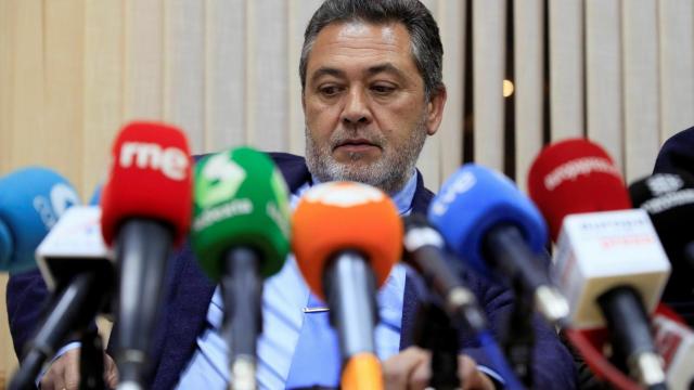 El presidente de la Federación Profesional del Taxi de Madrid, Julio Sanz.