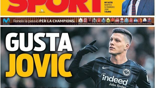 Portada Diario Sport (12/07/2019)