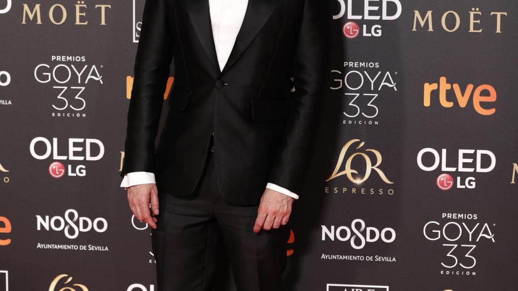Alejandro Amenábar acudió solo a la gala de los Goya en Sevilla.