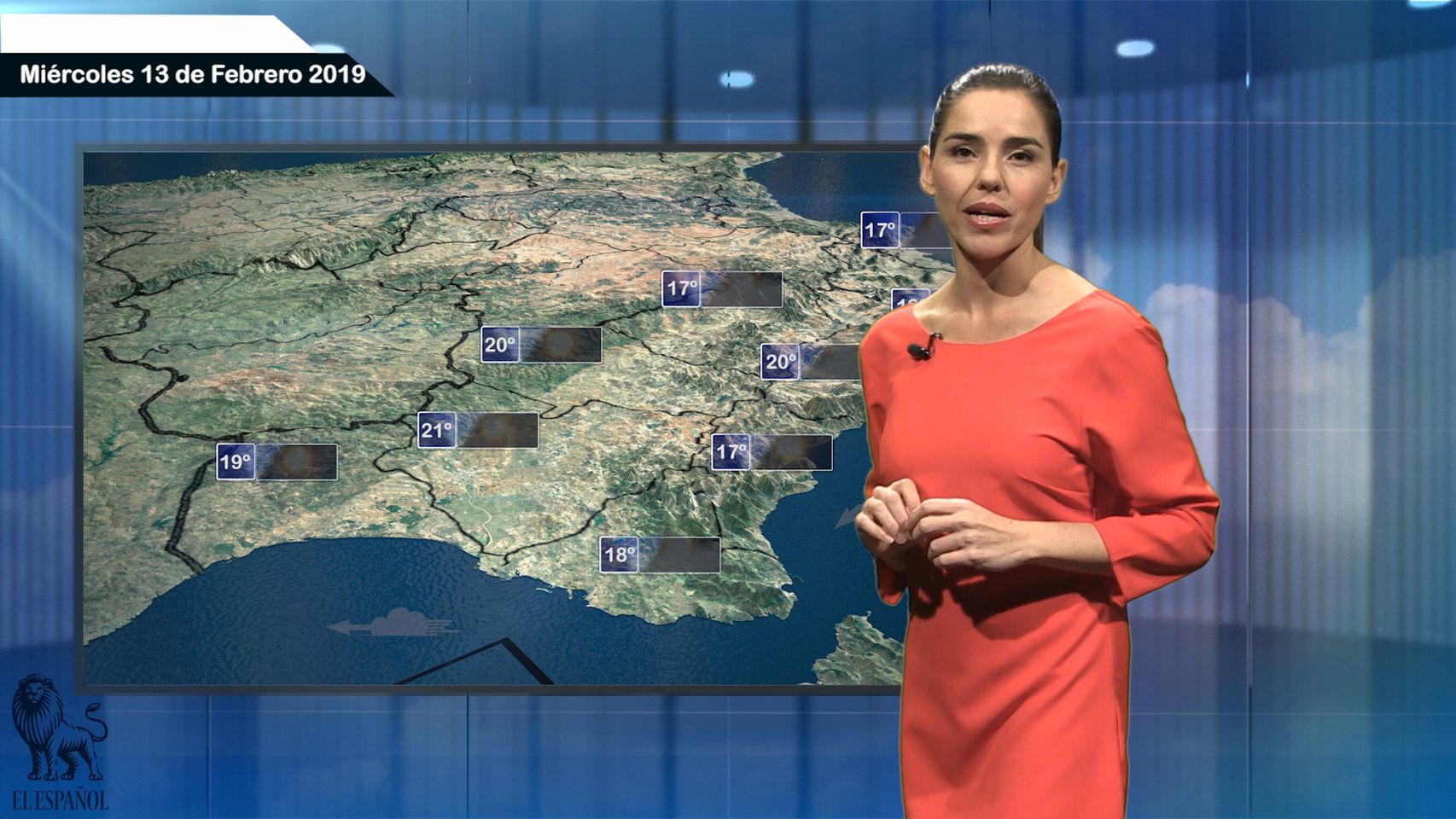 El tiempo: pronóstico para el miércoles 13 de febrero