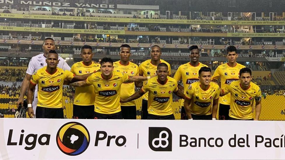 El Barcelona de Guayaquil. Foto: Twitter (@barcelonaSC)