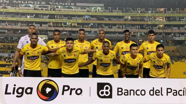 El Barcelona de Guayaquil. Foto: Twitter (@barcelonaSC)