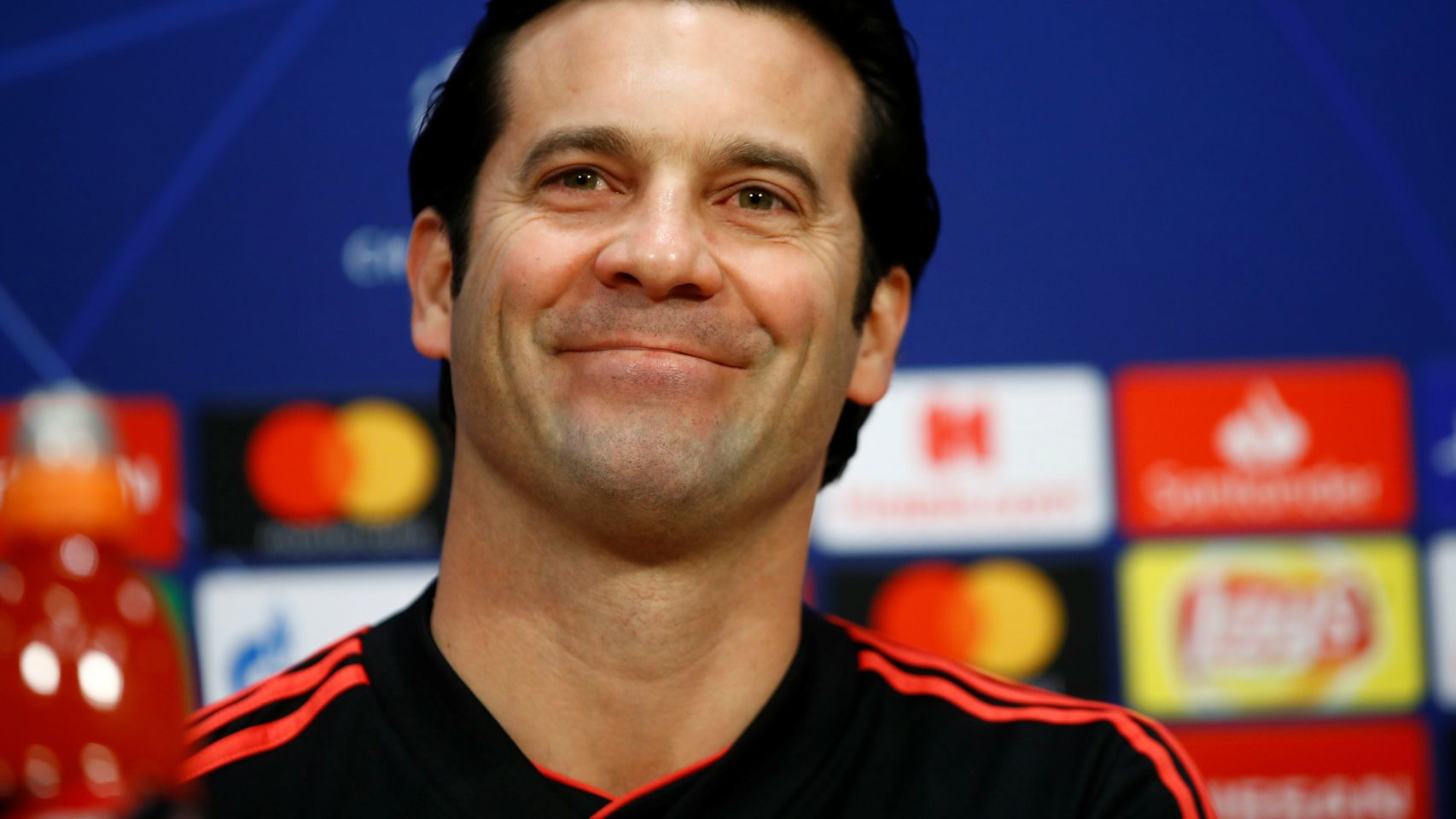 Solari, en rueda de prensa previa de la Champions
