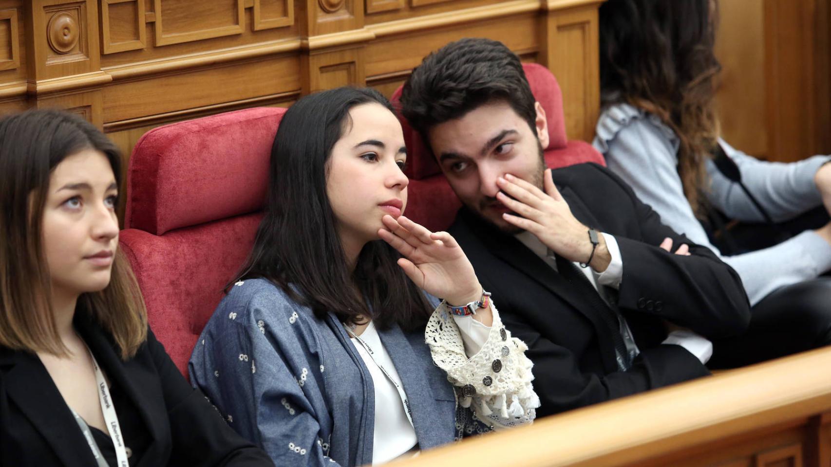 Universitarios de toda España ejercen de políticos en las Cortes de Castilla-La Mancha 14