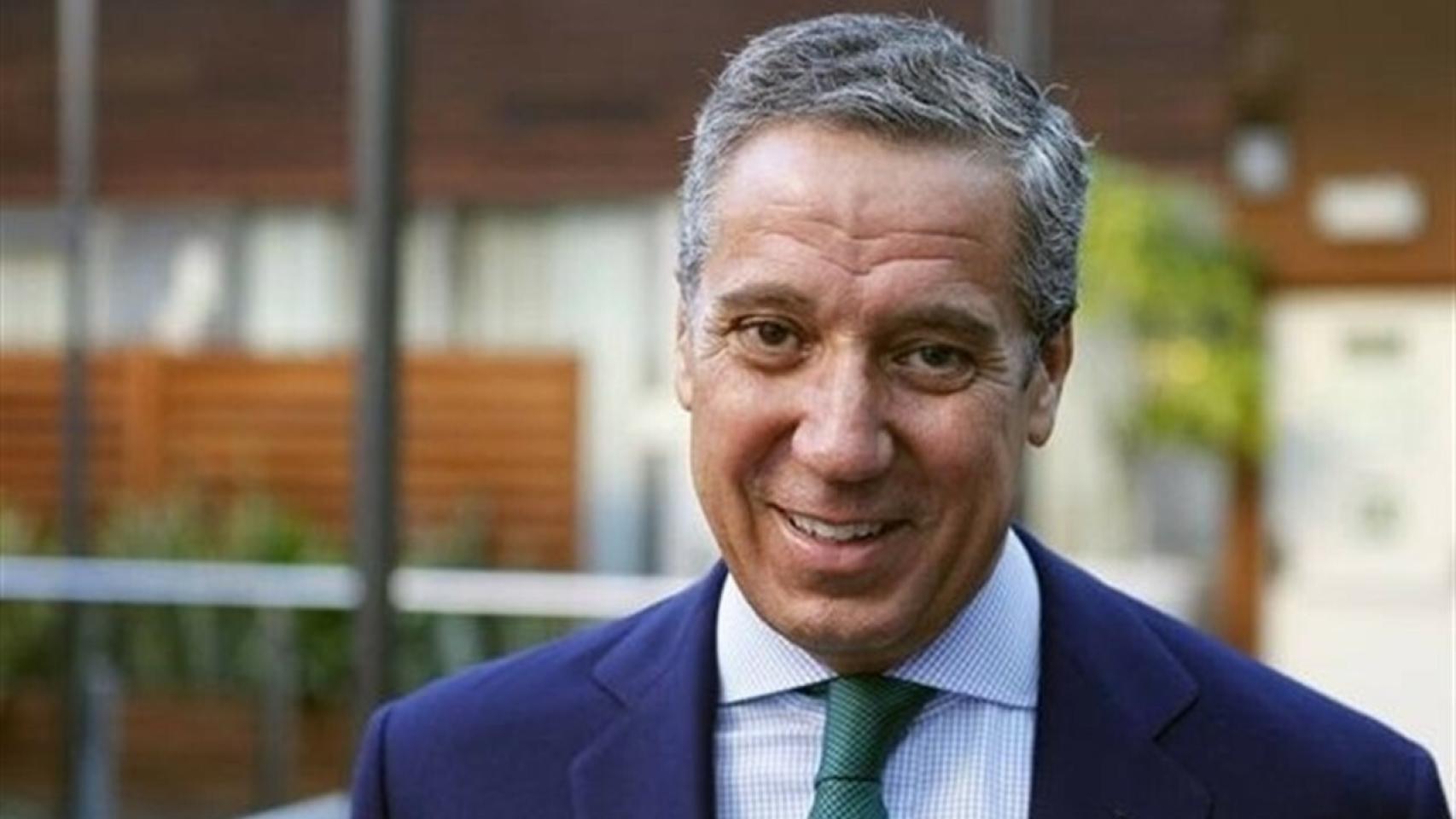 El exministro de Trabajo y expresidente de la Generalitat Eduardo Zaplana.