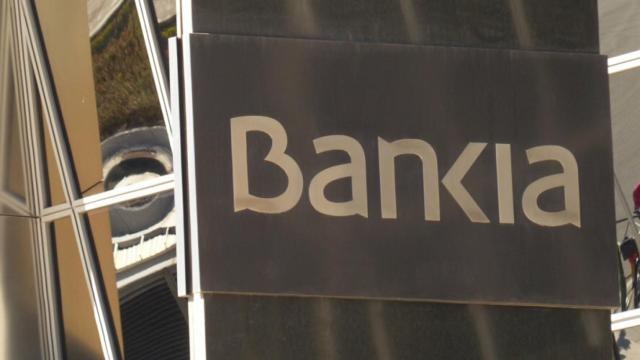 El logo de Bankia en una imagen de archivo