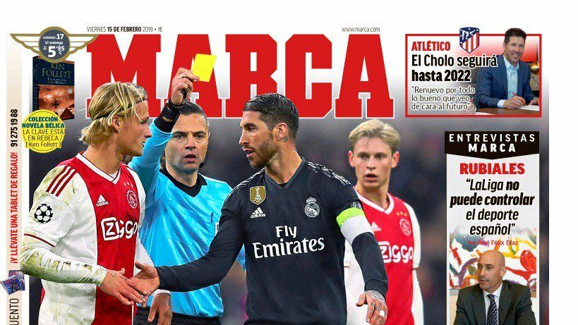Portada MARCA (15/02/19)
