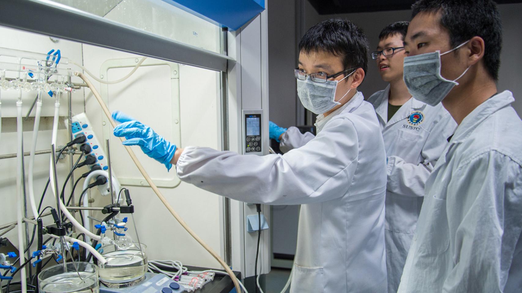Laboratorio de Quimina en SUSTech Univ Shenzhen China.