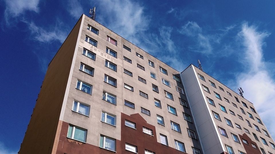 Un edificio de viviendas en una imagen de archivo.