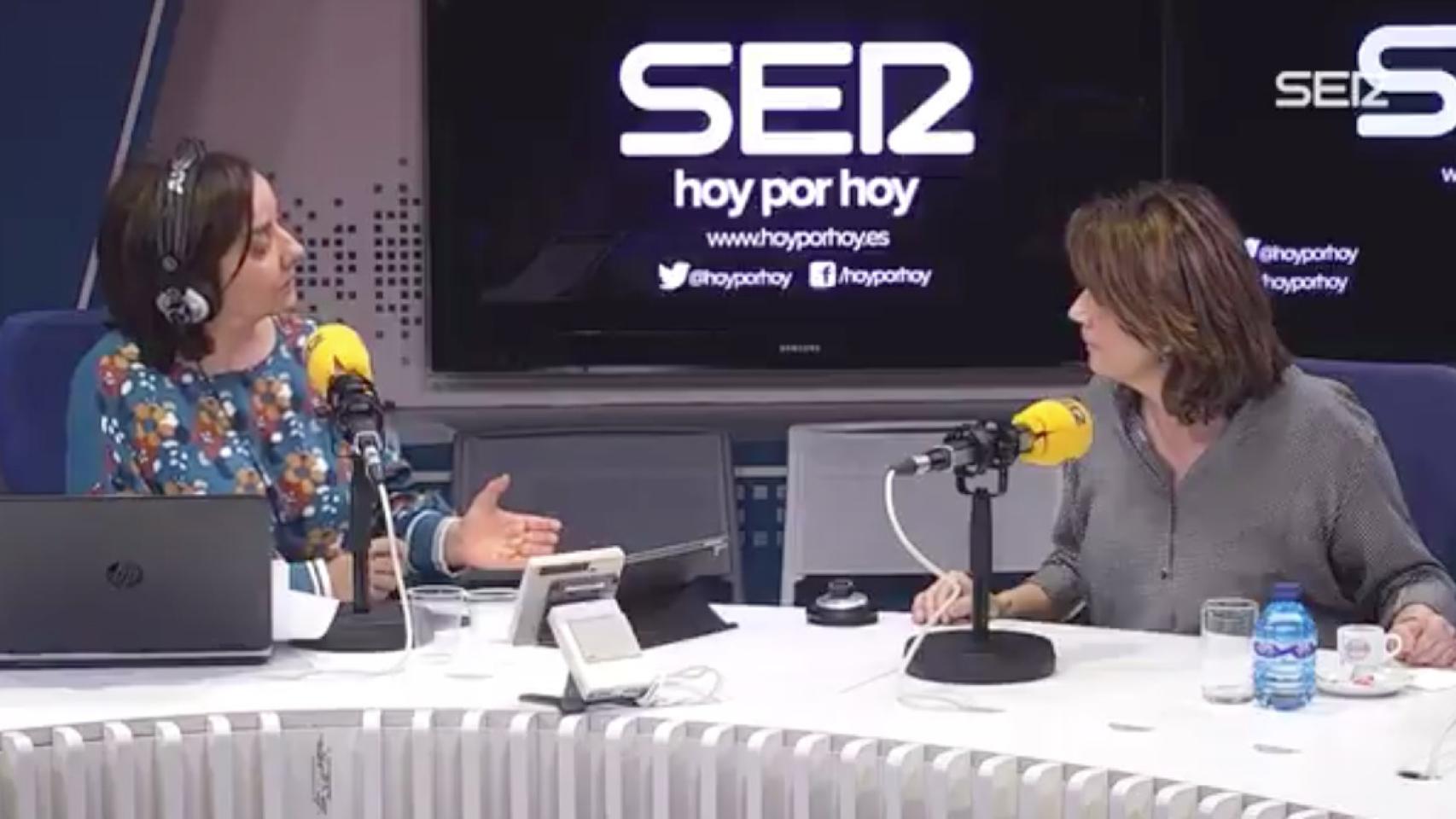 Pepa Bueno, durante una entrevista, en una imagen de archivo.
