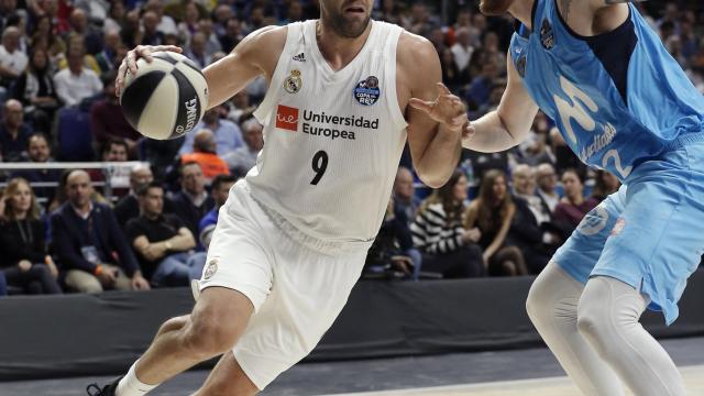 Felipe Reyes ante el Movistar Estudiantes