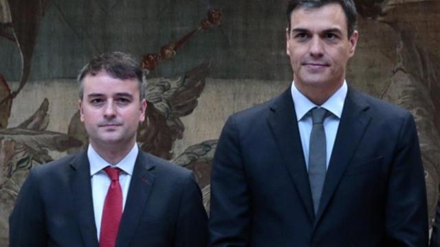 Iván Redondo y Pedro Sánchez, en una imagen de archivo.