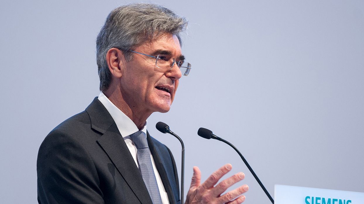 Joe Kaeser, CEO de Siemens.