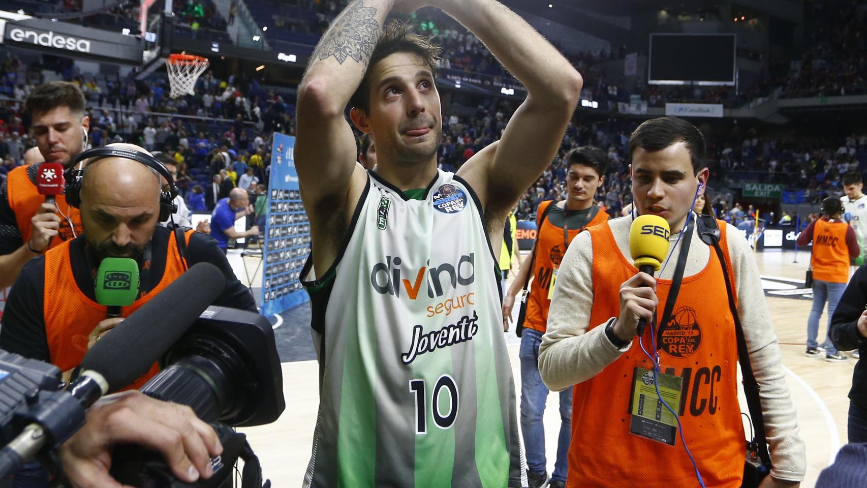 Laprovittola, en la Copa del Rey.