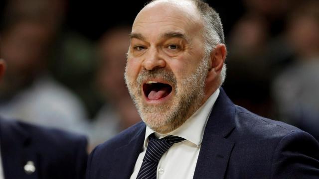 Pablo Laso, durante la final de la Copa del Rey