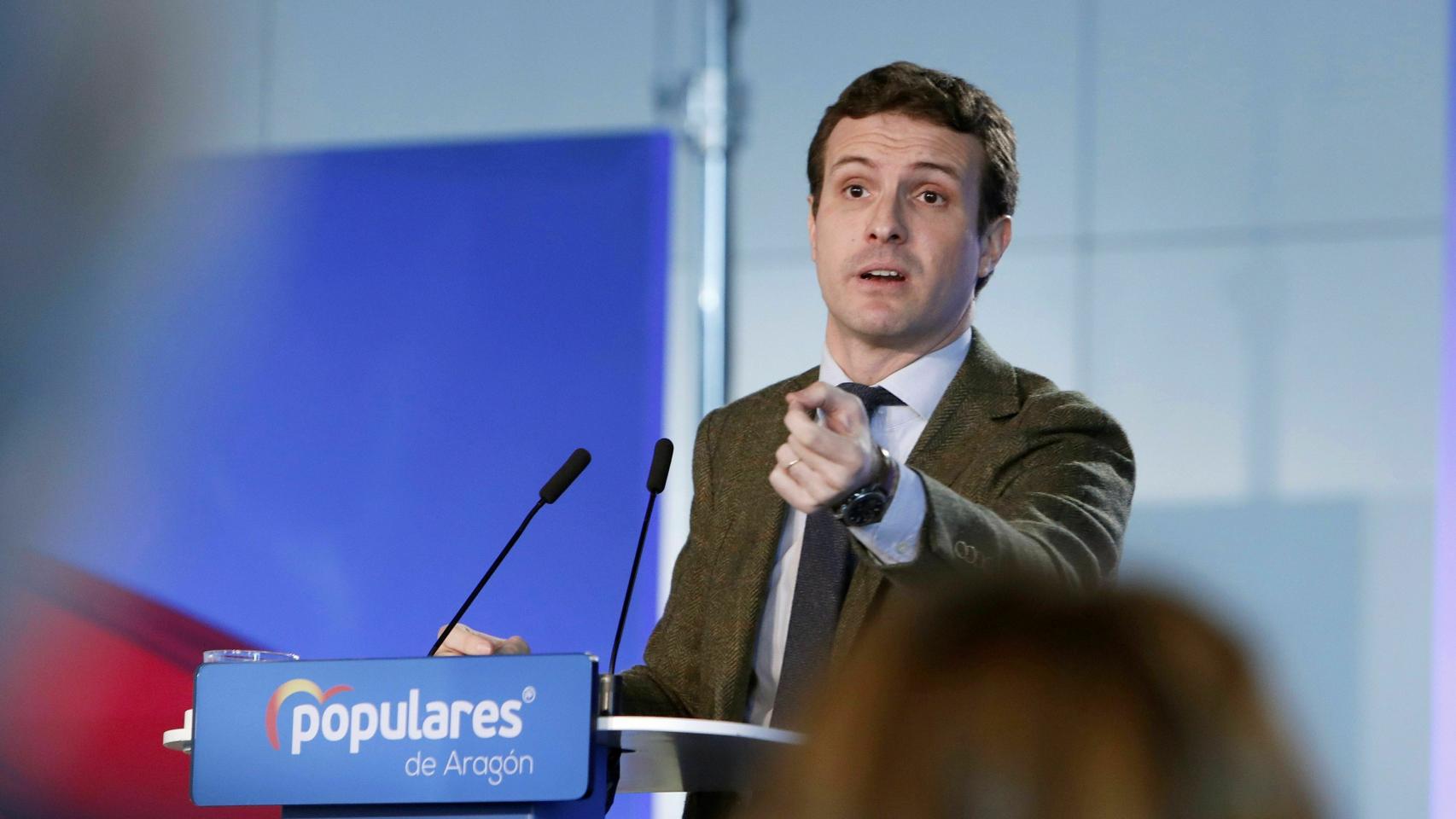 Pablo Casado, presidente del PP.