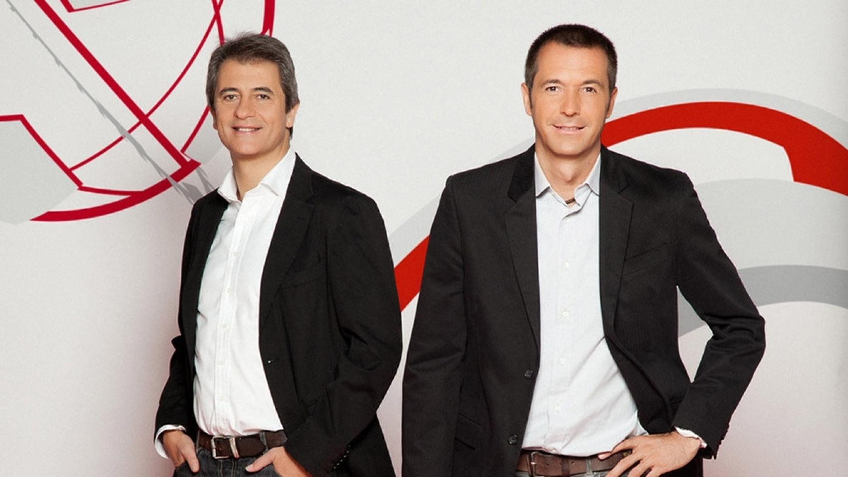 Manolo Lama y Manu Carreño.