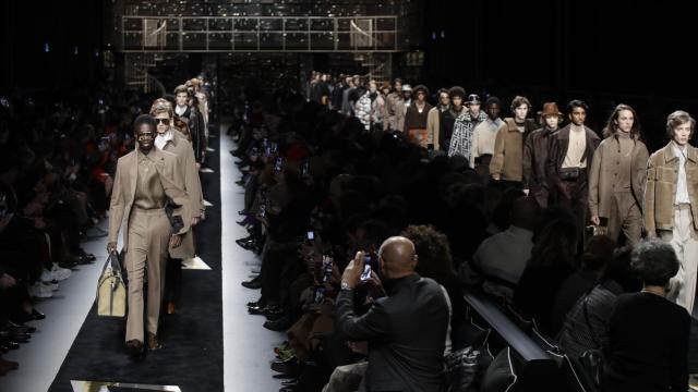 Último desfile de Fendi en Milán.
