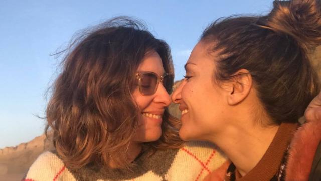 Sandra Barneda y Nagore Robles en una imagen de sus redes sociales.