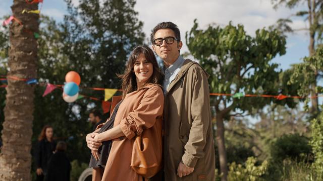 Berto y Eva Ugarte en la serie.