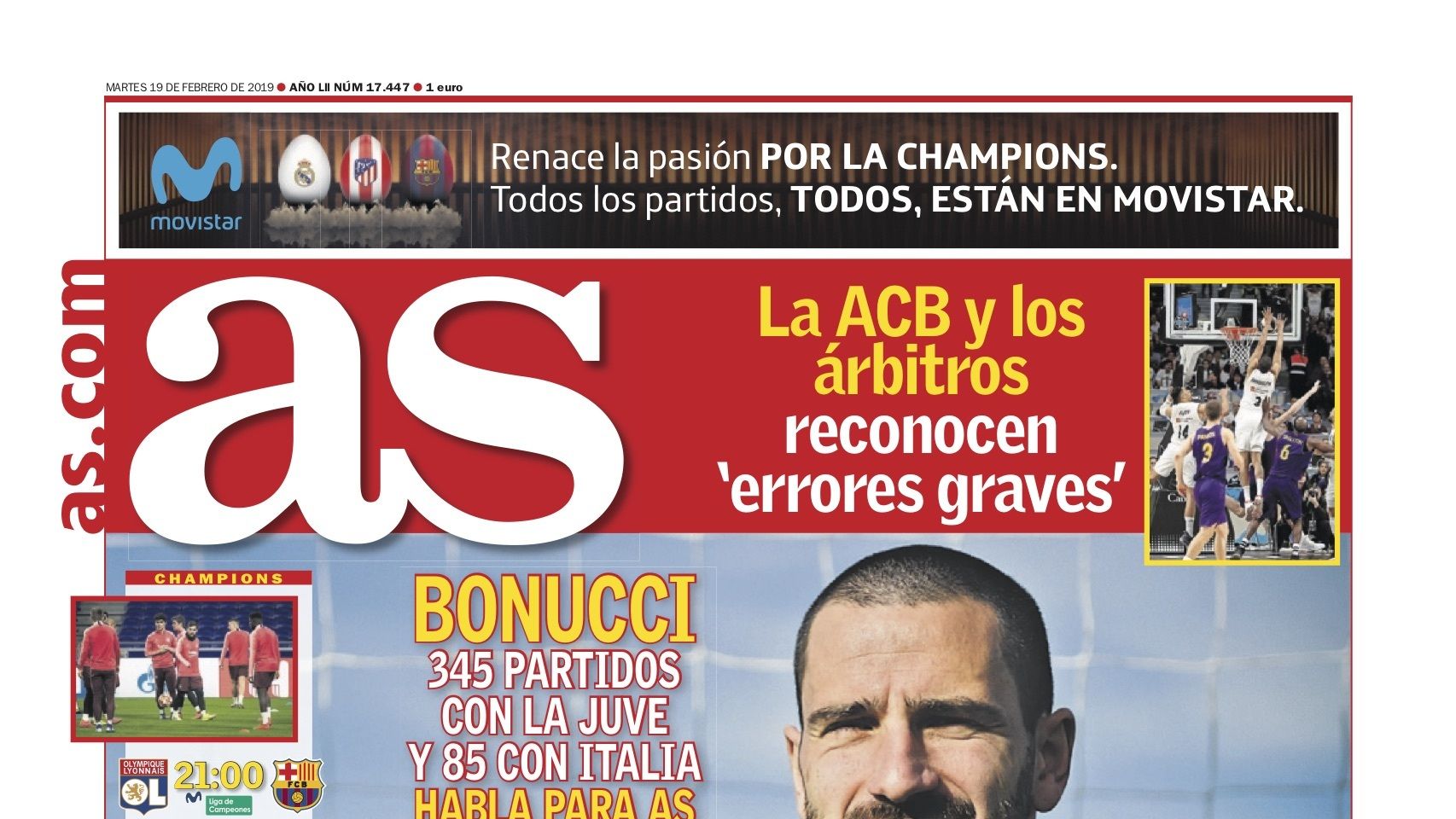 Portada AS (19/02/19)