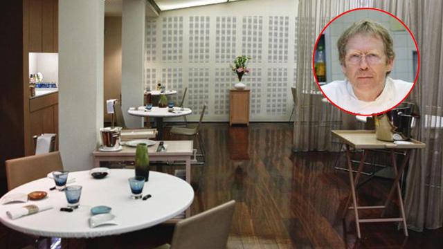 El restaurante Riff en Valencia. Arriba a la derecha, su propietario, el chef alemán Bernd H. Knöller.