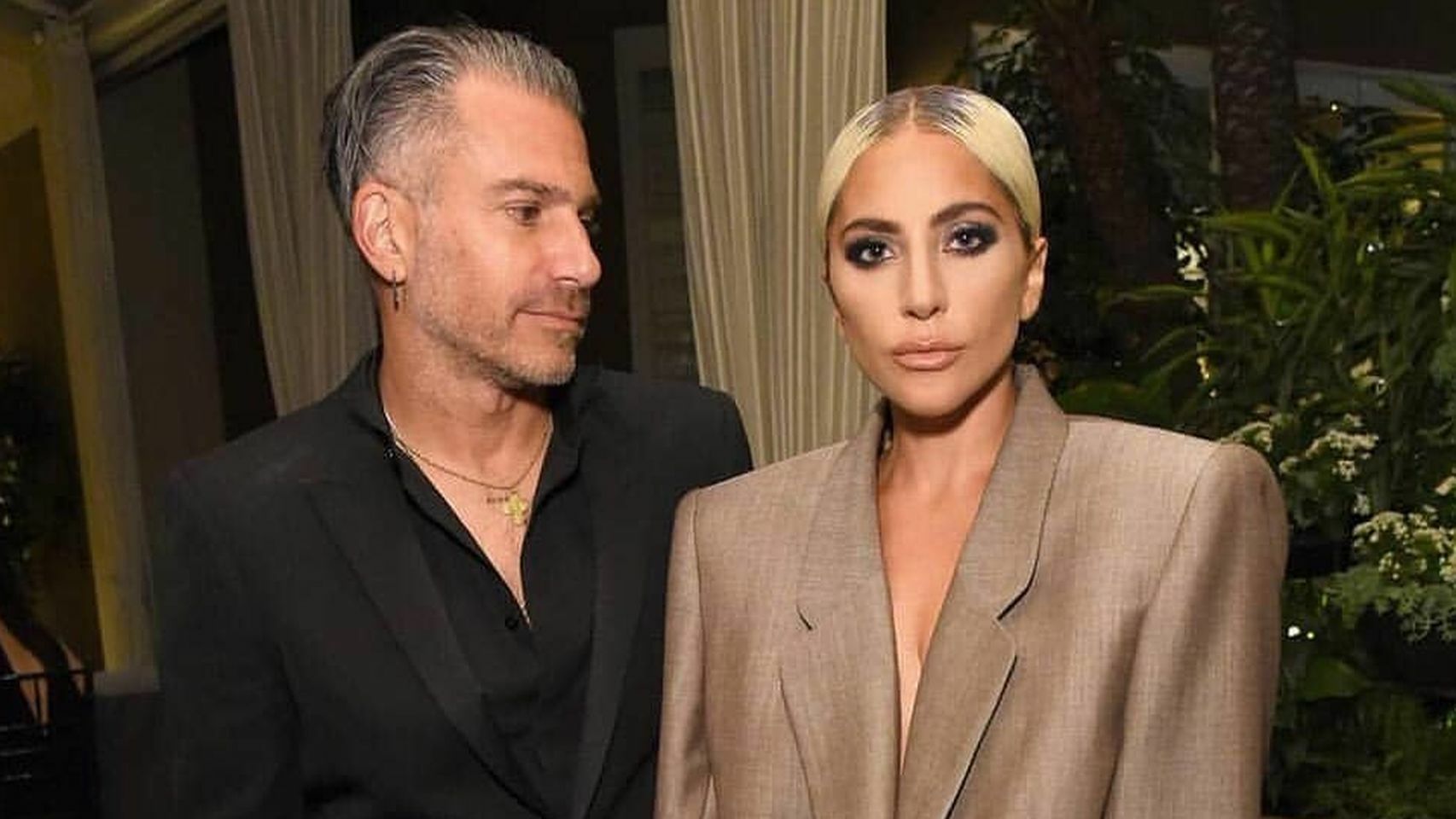 Christian Carino y Lady Gaga en una imagen de archivo, cuando todavía eran pareja.