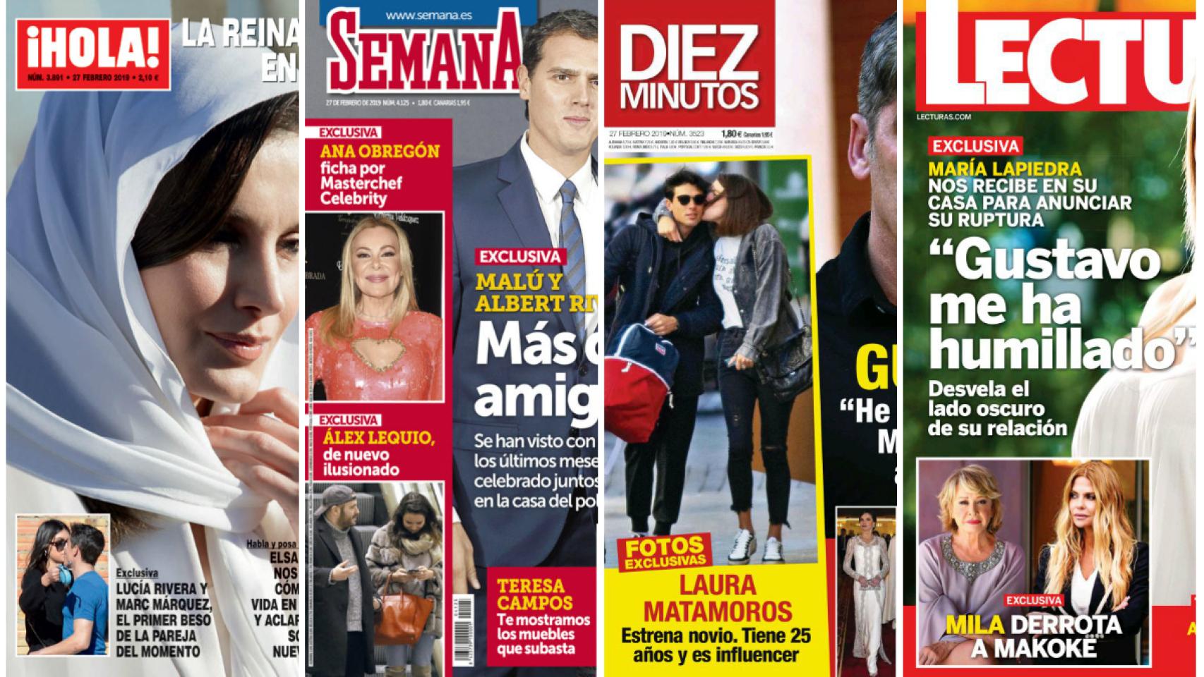 Estas son las revistas de este miércoles.