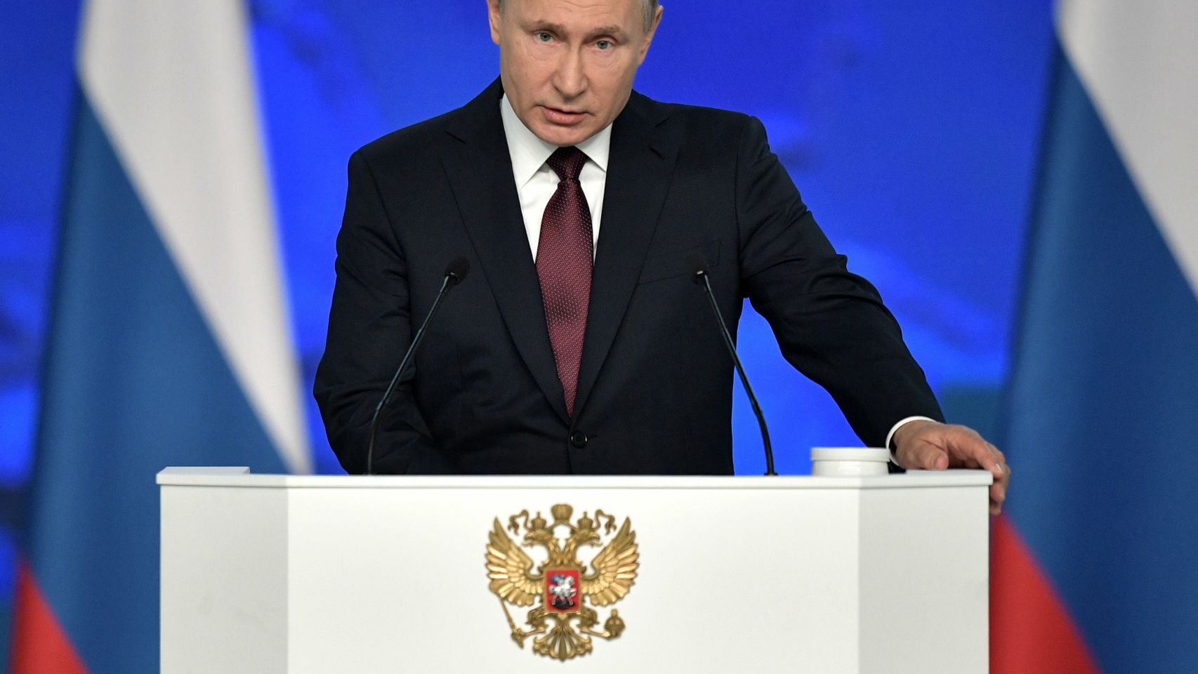 Putin, durante su intervención