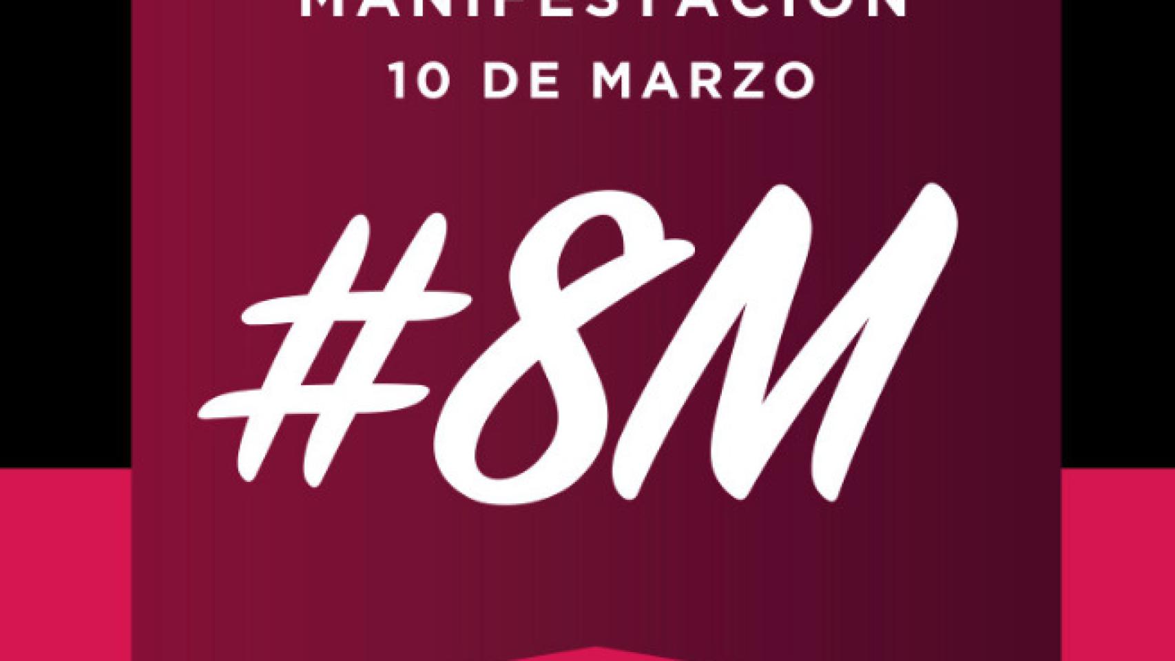 Cartel difundido en redes para la convocatoria de la manifestación.