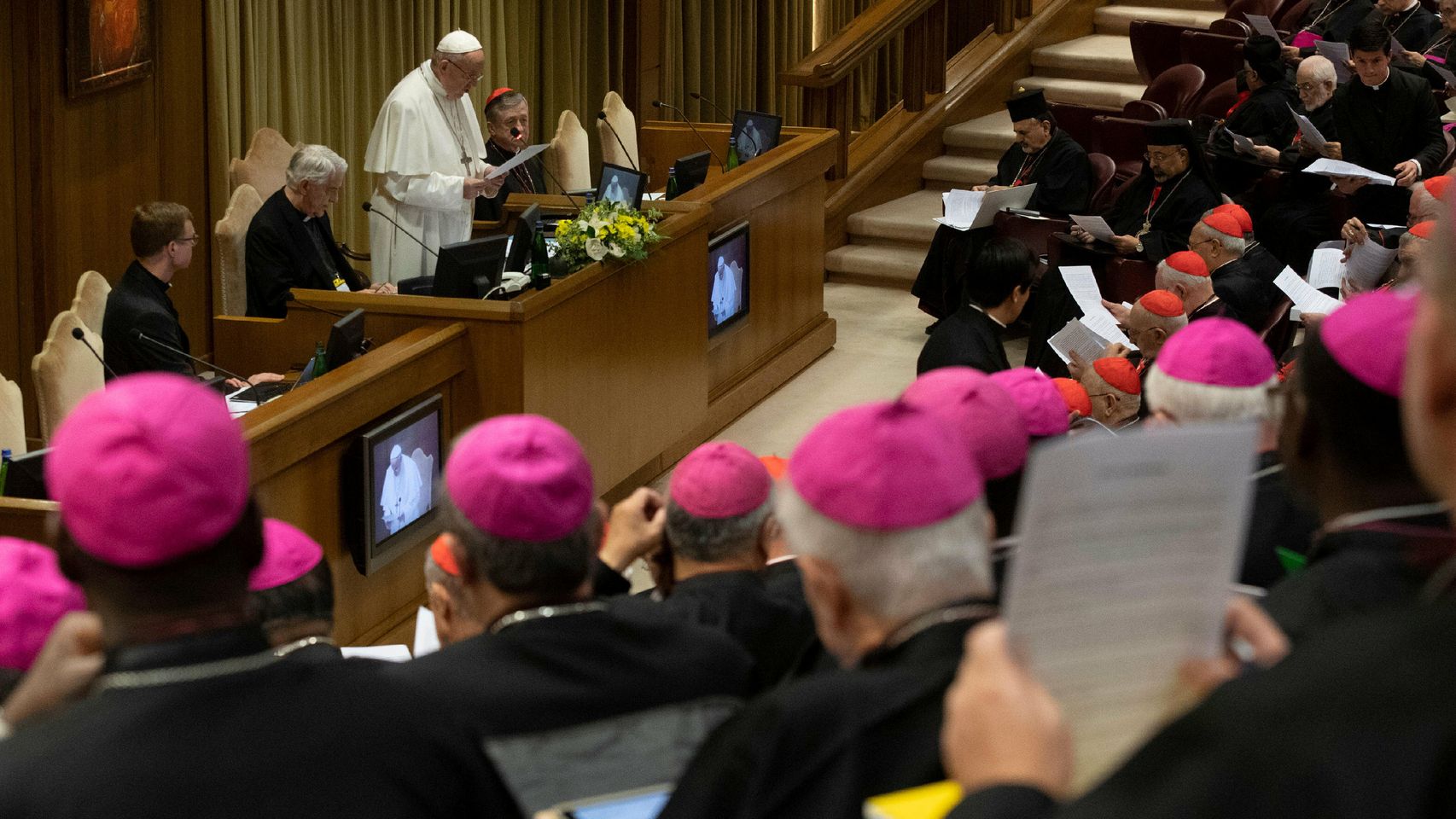Primera jornada de la cumbre del Vaticano contra los abusos sexuales.