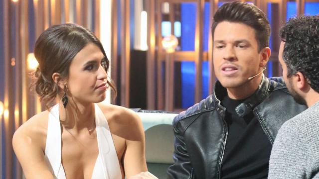 Sofía Suescun y Fede Rebbechi durante la gala de Gran Hermano Dúo.