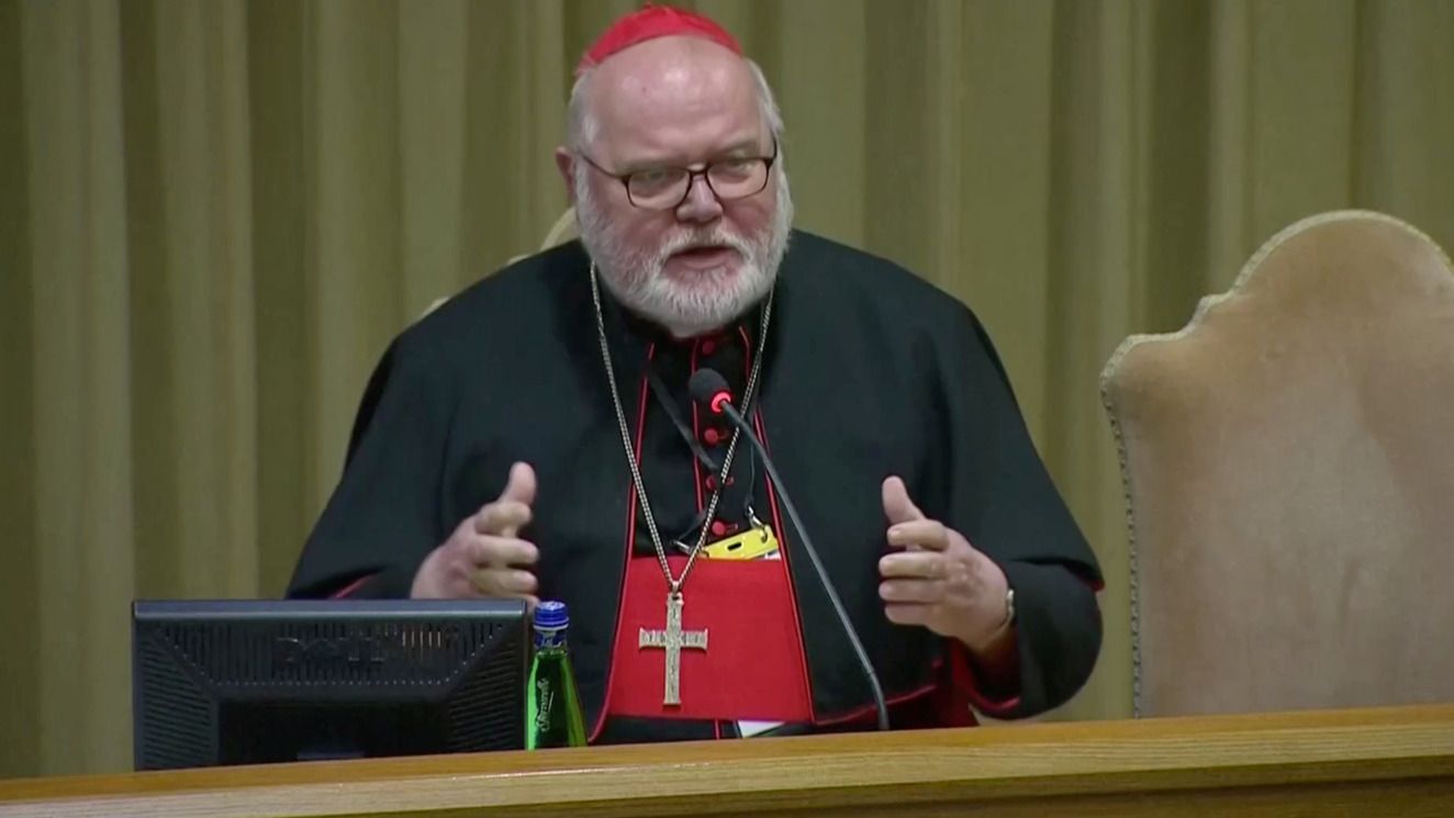 El cardenal alemán, Reinhard Marx.