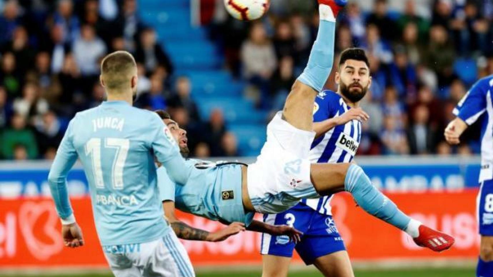 Alavés - Celta. Foto: Twitter (@RCCelta)