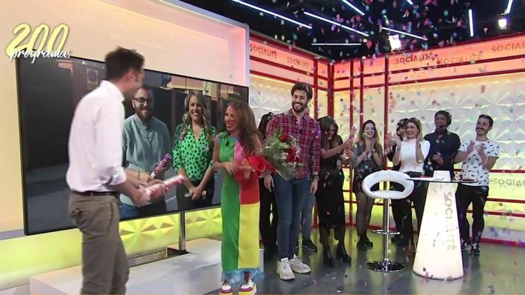 ‘Socialité’ cumple 200 programas y lo festejan con una sorpresa a Patiño