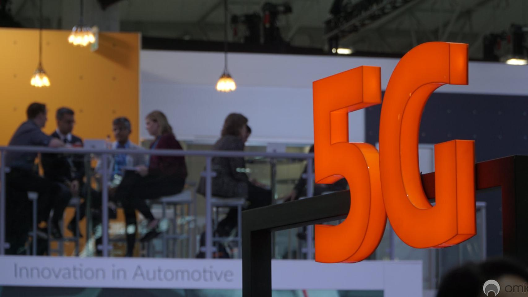 Logo 5G en una imagen de archivo.