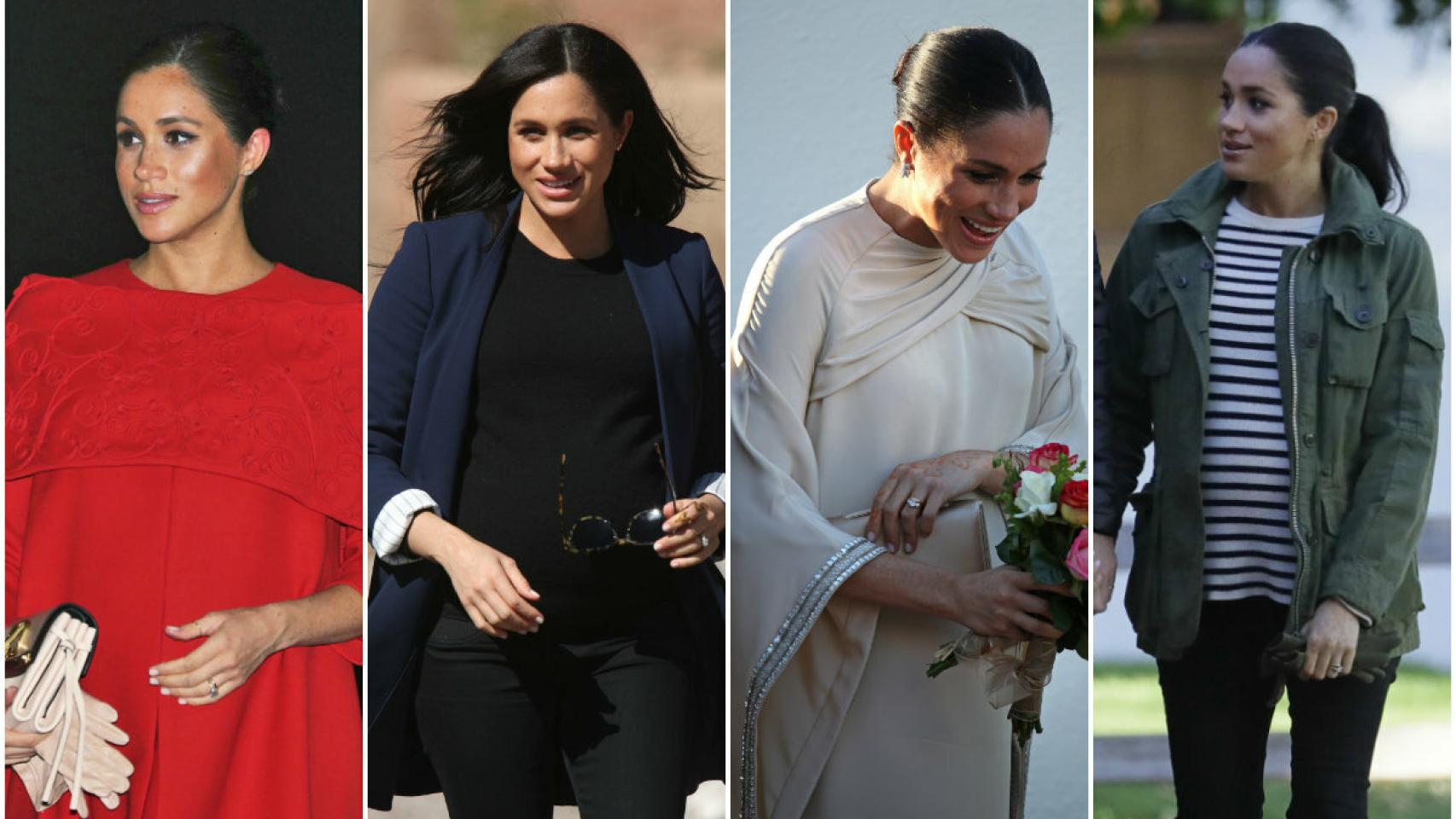 Meghan Markle en su viaje oficial a Marruecos.