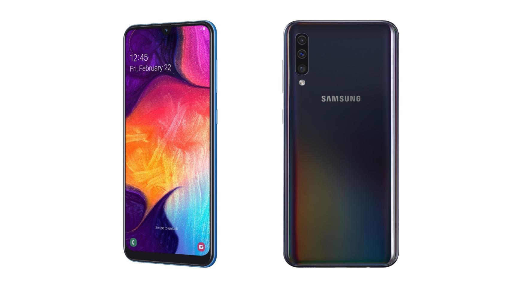 Nuevo Galaxy A50: así es la nueva gama media de Samsung