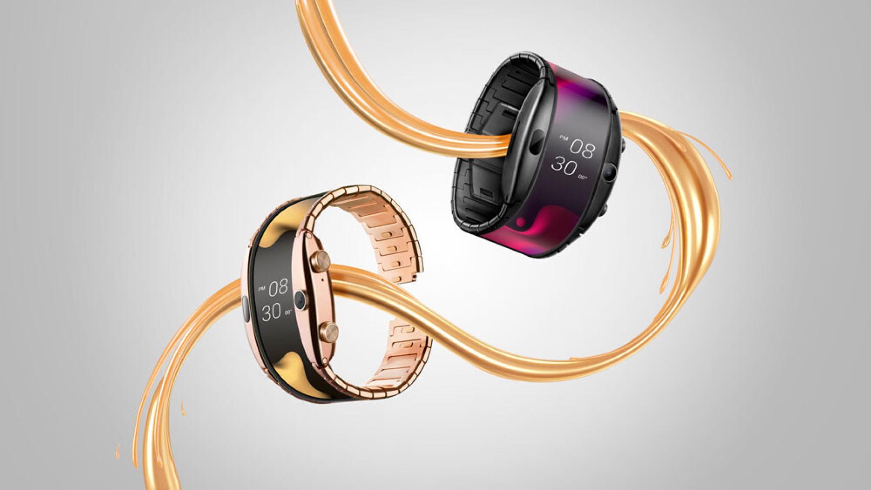 Nubia Alpha: un smartphone flexible para llevar en la muñeca