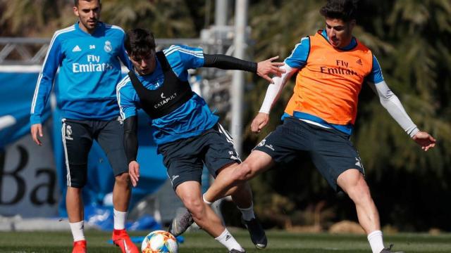Entrenamiento del Real Madrid