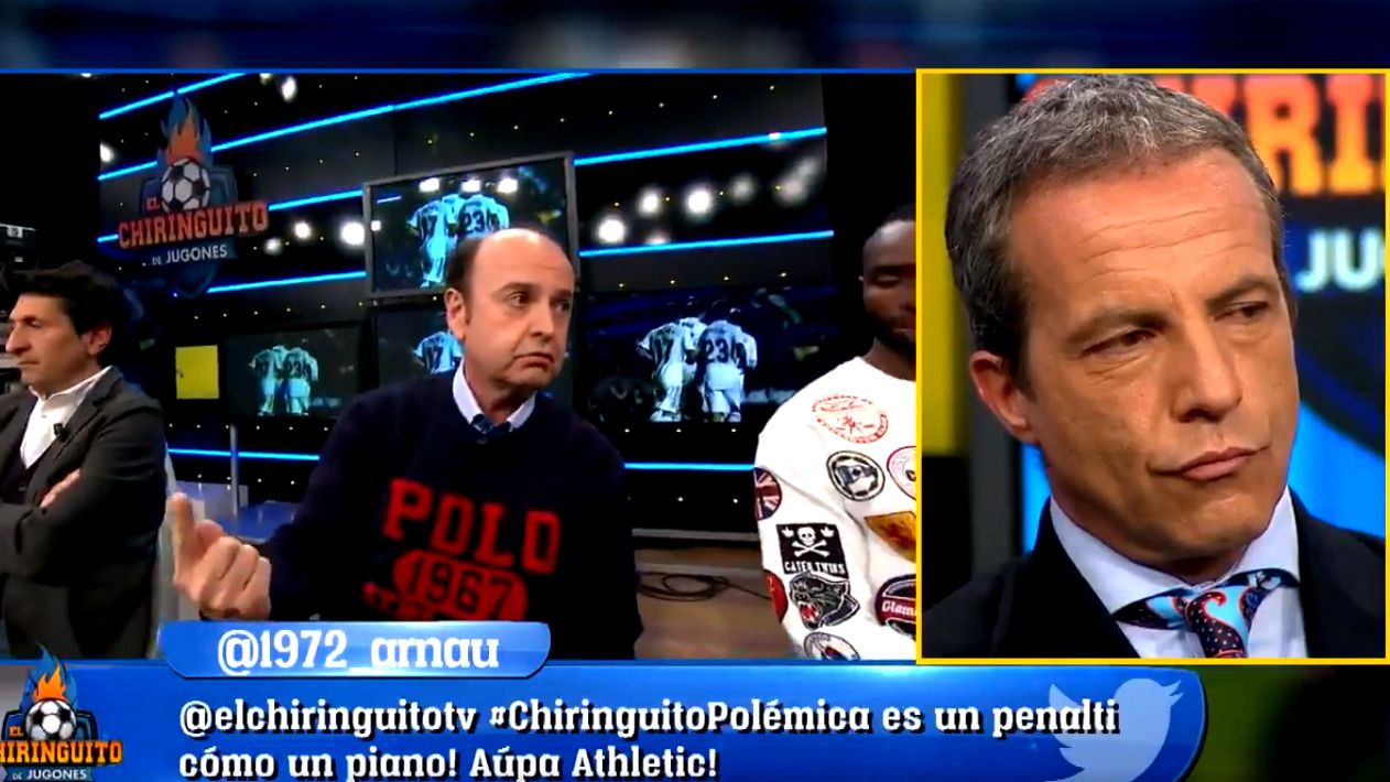 Juanma Rodríguez estalla contra Soria en 'El Chiringuito'