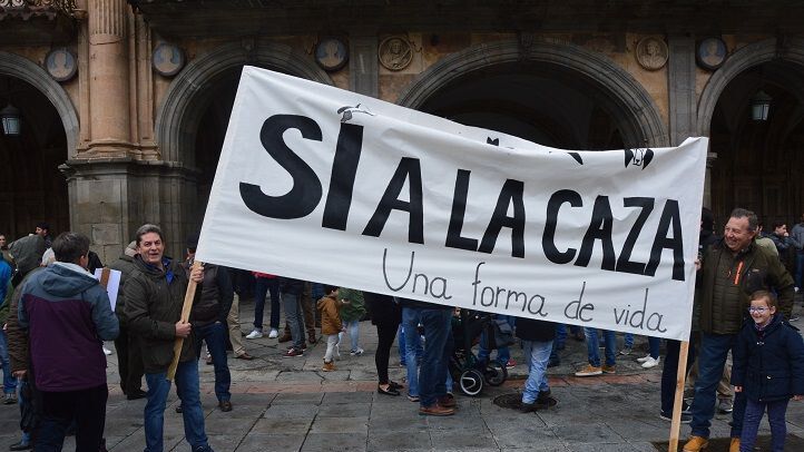 manifestacion cazadores 2