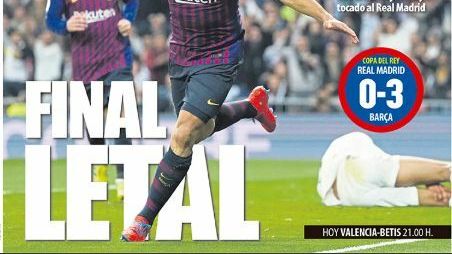 La portada del diario Mundo Deportivo (28/02/19)