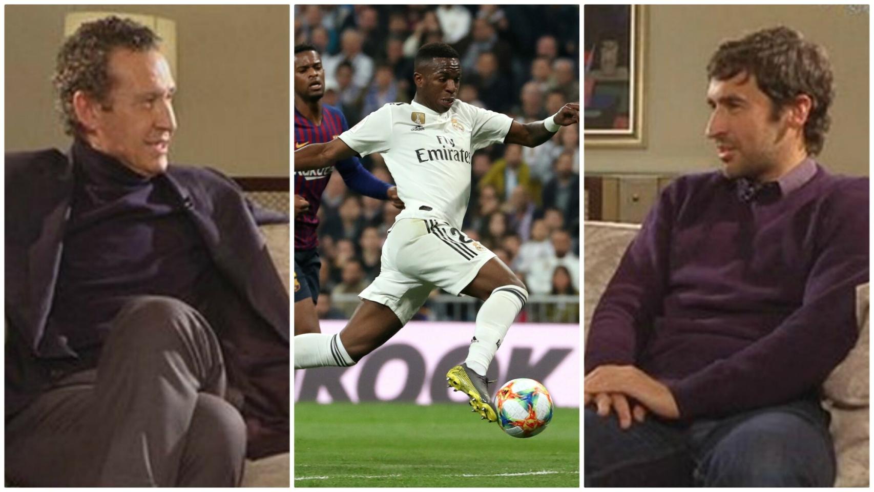 Valdano: Cuando Raúl estaba como Vinicius le corregíamos la definición