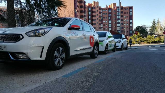 Vehículos de carsharing de Wibl, Zity y Car2go
